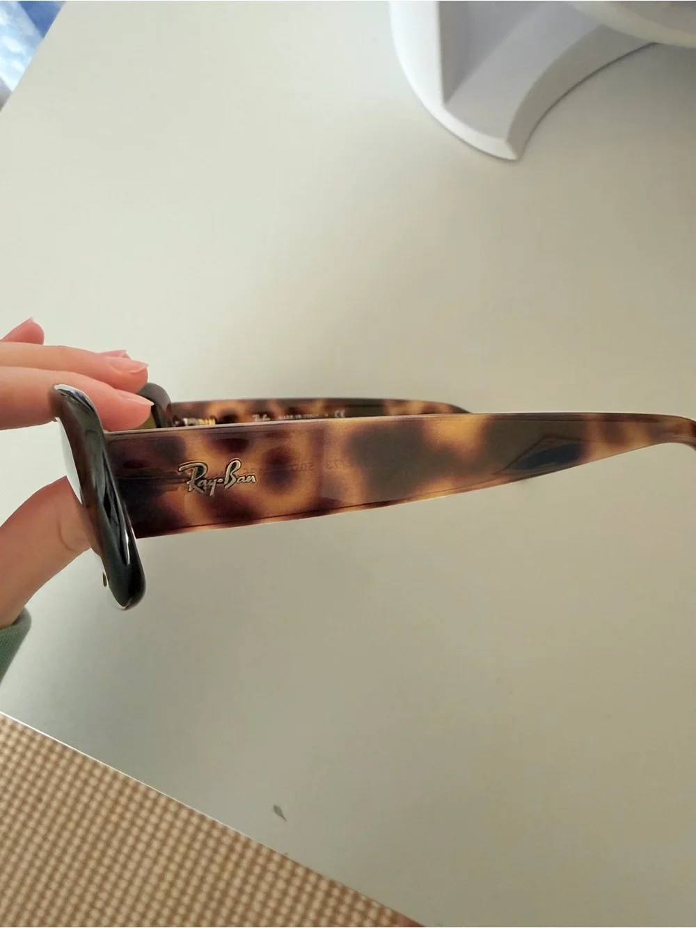 Ray-Ban Women's Tortoiseshell Frame Sunglasses with Brown Lenses